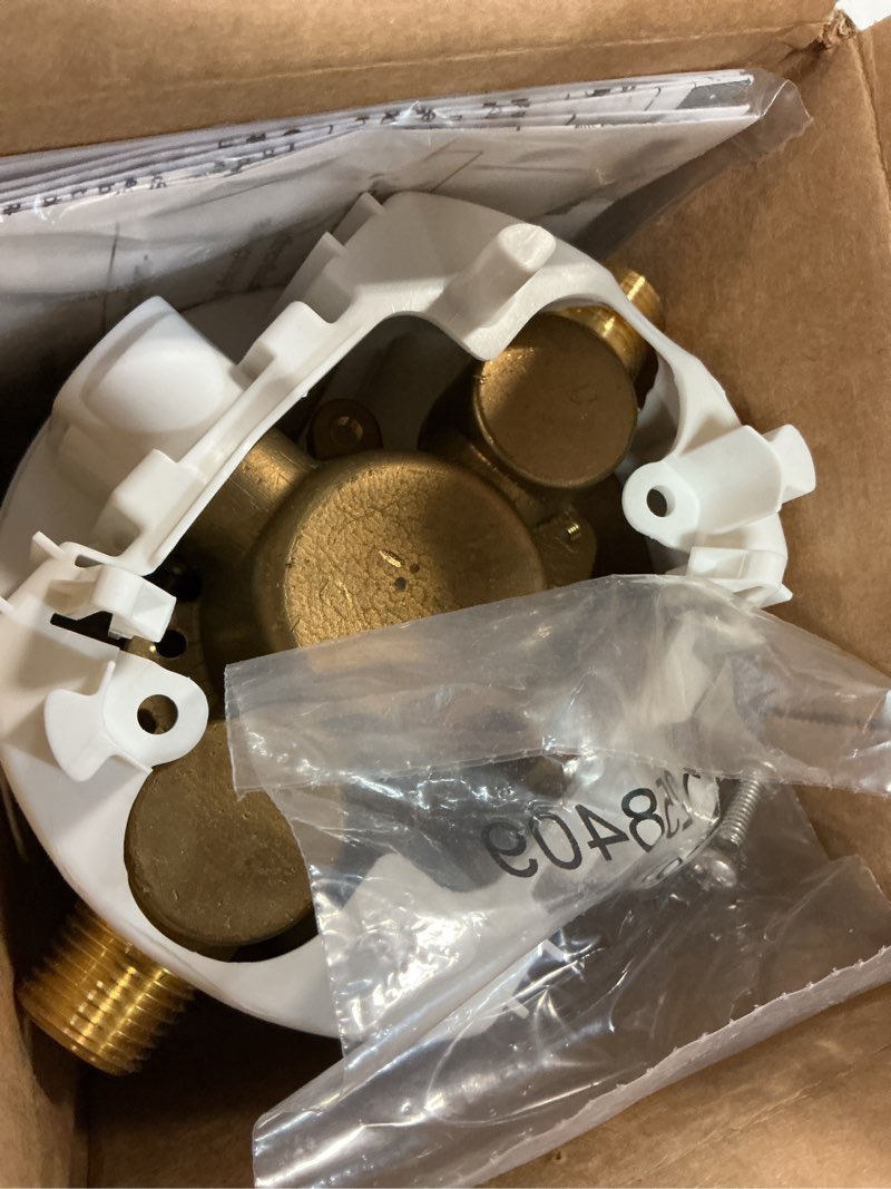 Condition photo showing Good Condition for kohler k-8304-ks-na rite-temp pressure-balancing valve body and cartridge kit with service stops, shower valve system, 5.0 gpm, simple installation & maintenance one size (single unit) 8304-ks-na
