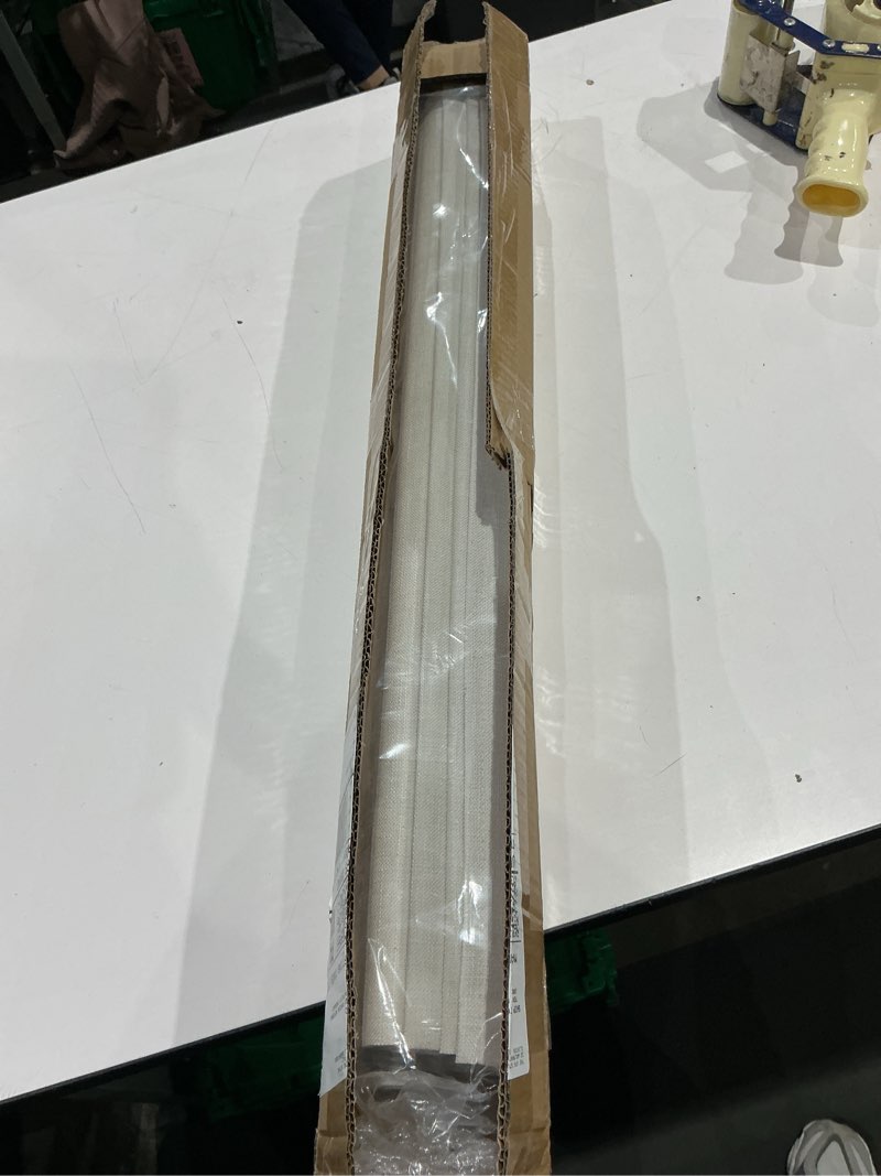 Atxbyoh No Drill Cordless Roman Shades for Windows No Tools Roman Shades, Blackout Fabric Blinds for