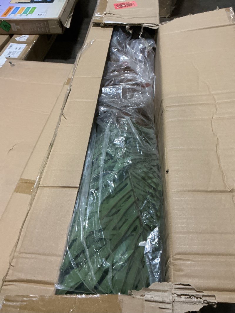 Condition photo showing Good Condition for AMERIQUE Pair 5 Feet Artificial Tropical Palm Trees with Nursery Pots, Real Touch Tech.