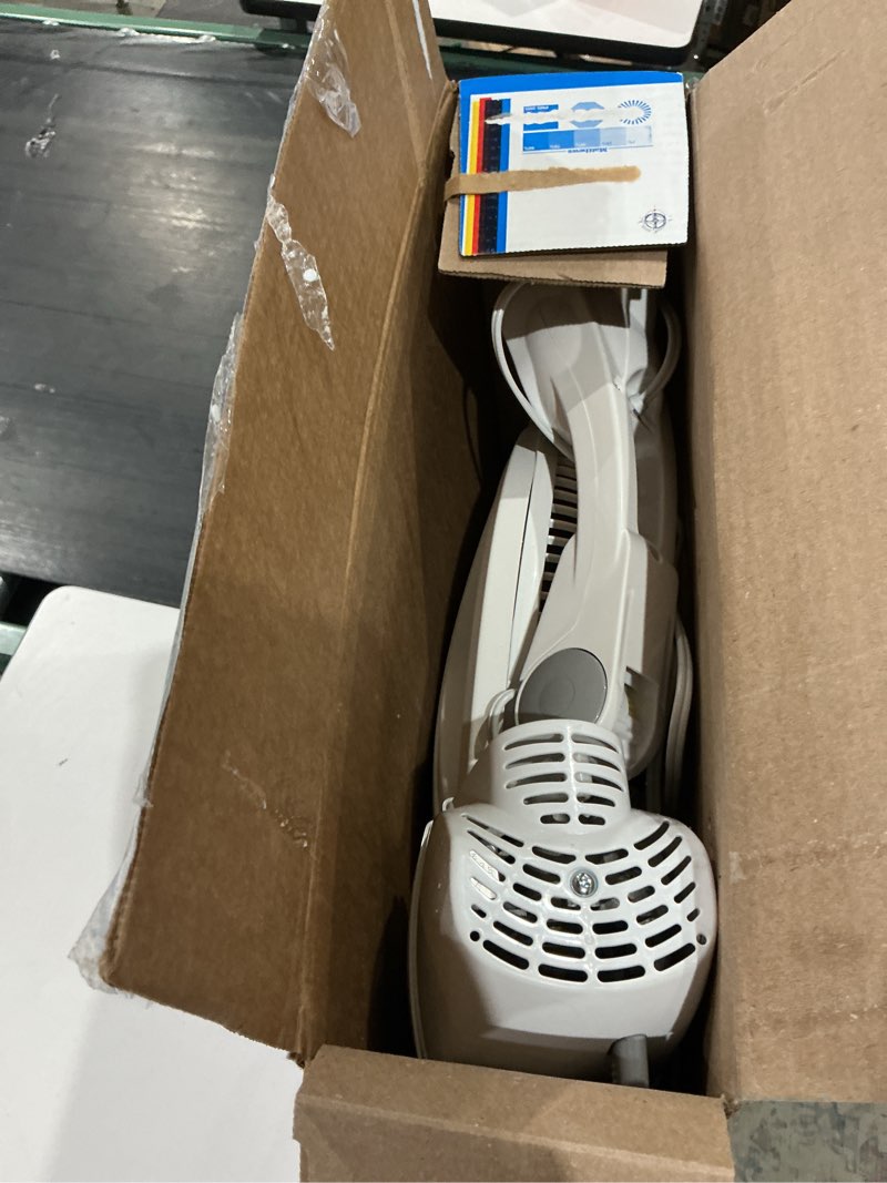 Condition photo showing As Is for lasko - stand fan - white