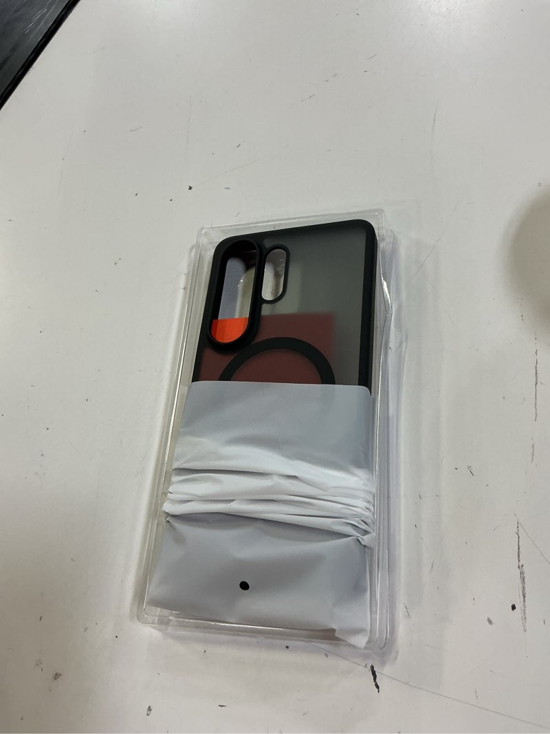 Condition photo showing New/Like New for torras for samsung galaxy s26 ultra case, fit for magsafe, 12ft military grade protection, magnetic shockproof translucent slim case for samsung s26 ultra case anti-fingerprint anti-scratch, black black for samsung galaxy s26 ultra
