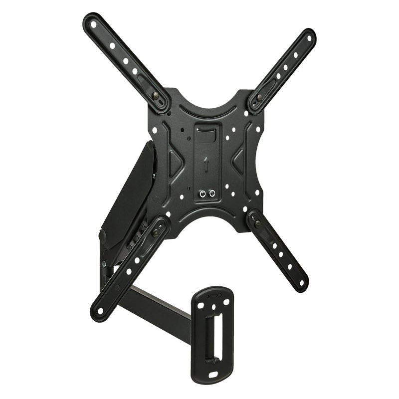  onn spring assisted full motion mount for 24" to 65" tvs, etl listed, holds upto 66 lbs