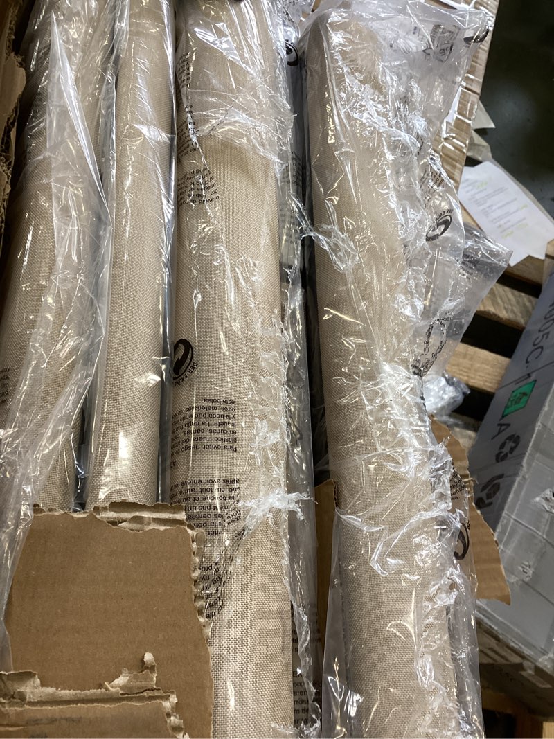 Condition photo showing Good Condition for KMLL001 Allewie Full Size Platform Bed Frame with Fabric Upholstered