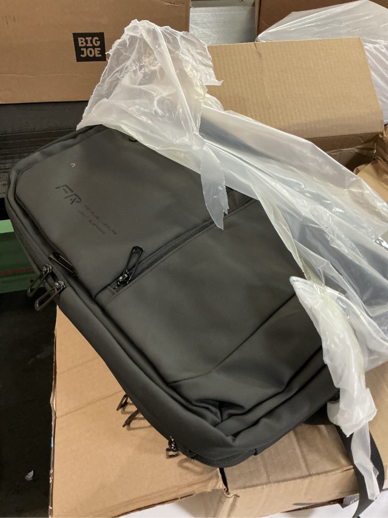 Condition photo showing Good Condition for FENRUIEN Work Backpack for Men, Water Resistant Expandable Backpack with USB C Charging Port, Black 15.6 Laptop Backpack Business Backpack