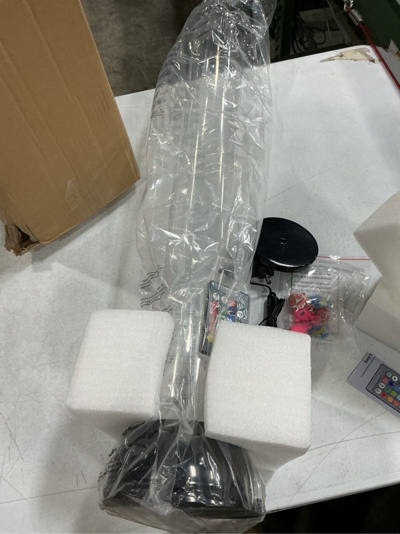 Condition photo showing Good Condition for lightahead extra large 32 inches led fantasy bubble fish tube fake aquarium with 7 color light effects. the ultimate sensory lamp.