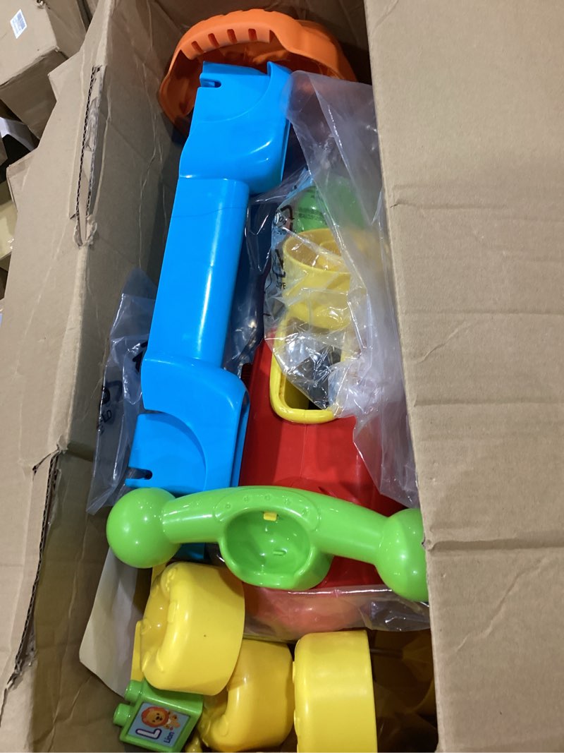 Condition photo showing As Is for vtech sit-to-stand ultimate alphabet train (frustration free packaging), red