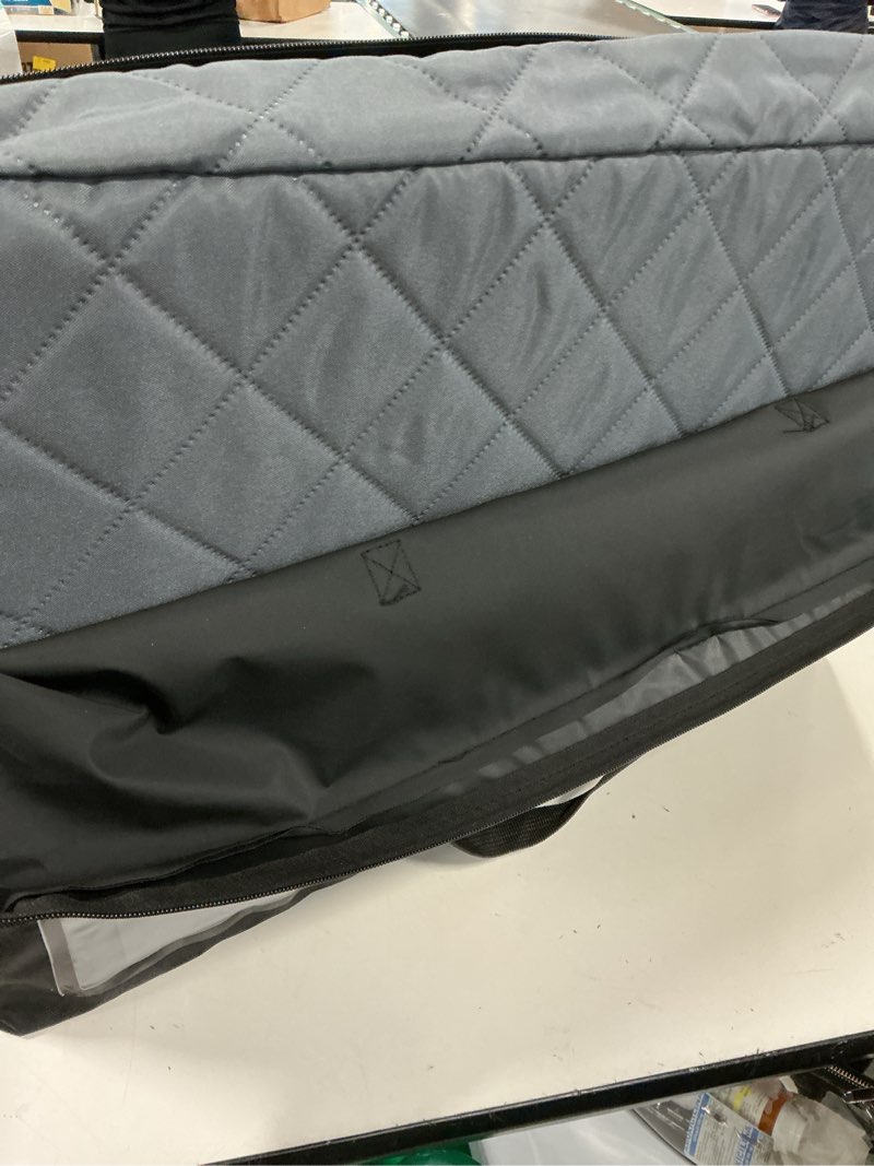 Condition photo showing New/Like New for URPOWER Back Seat Extender for Dogs, Dog Car Seat Cover Hard Bottom Holds 400 lbs, Waterproof Dog Hammock for Car Pet Backseat Protector with Mesh Window, Large Space Dog Travel Bed for Car & SUV