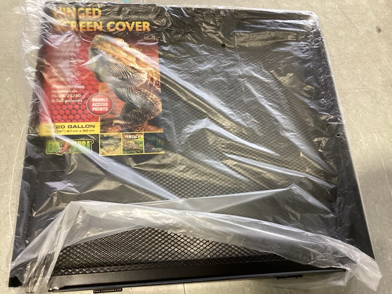 Condition photo showing New/Like New for (Pack Of 3) Exo Terra Screen Cover for Hinged Door, 15 to 20-Gallon