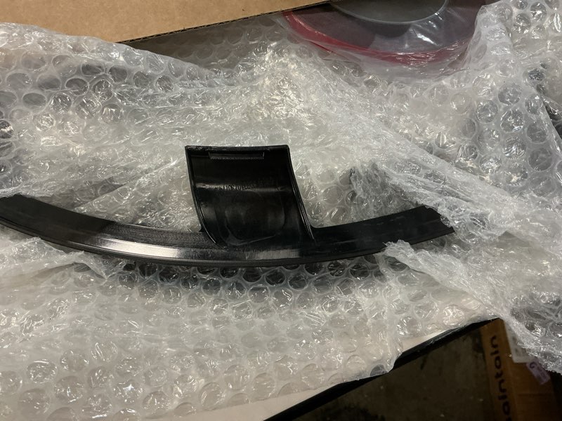 Condition photo showing As Is for Model Y All-in-one Wheel Rim Protector for Tesla Model Y 21'' Uberturbine Wheel - Strips for Curb Rash Prevention - Set of 4 Rim Protector Easy to Install(Gunpowder,21'') Gunpowder 21'' Model Y-4pcs