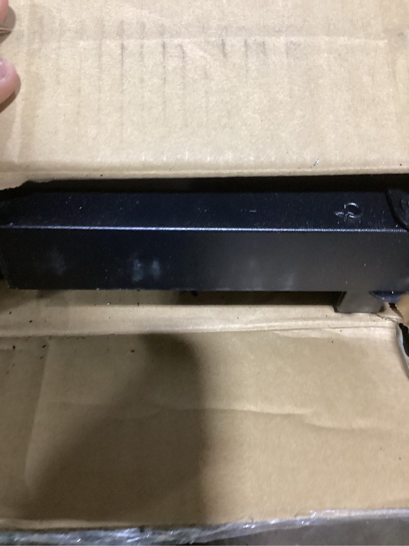 Condition photo showing New/Like New for Amazon Basics Metal Bed Frame(Box Spring Required), 9-Leg Base for Box Spring and Mattress, Queen, Tool-Free Easy Assembly, 79.5" L x 59.5" W x 7" H, Black Black Queen