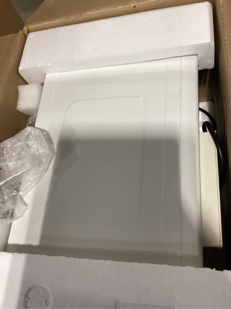 Condition photo showing Good Condition for sterilizer tools, 16.2l drying and 3-in-1 disinfection tools 150w sterilizer with timer disinfection cabinet suitable for mother-child products, towels, hair salons, nail studios (white)