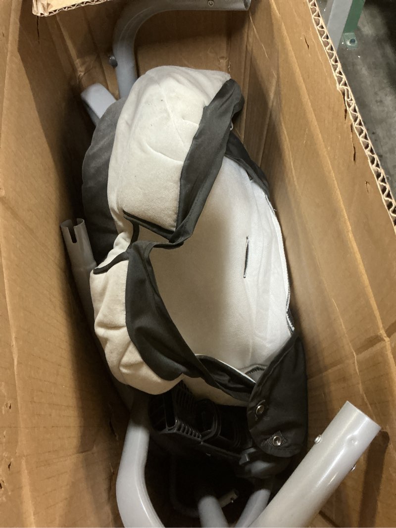 Condition photo showing As Is for Graco DuetSoothe Swing and Rocker with Removable Swing Seat and 6 Swinging Speeds for Toddler Swing Seat and Swing Chair Sapphire