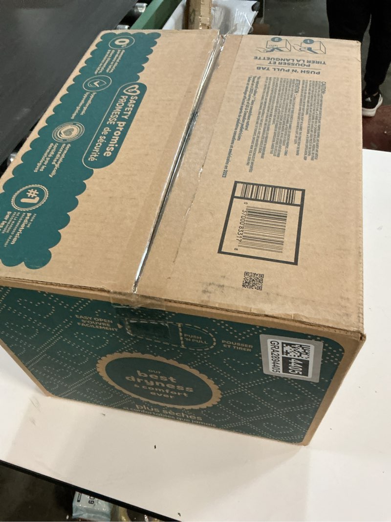 Condition photo showing New/Like New for Pampers Swaddlers Diapers, Size 3 (13-26 lbs), 168 Count, Absorbent, Keeps Baby Dry and Comfortable, Skin Safe Disposable Baby Diaper (Packaging May Vary)