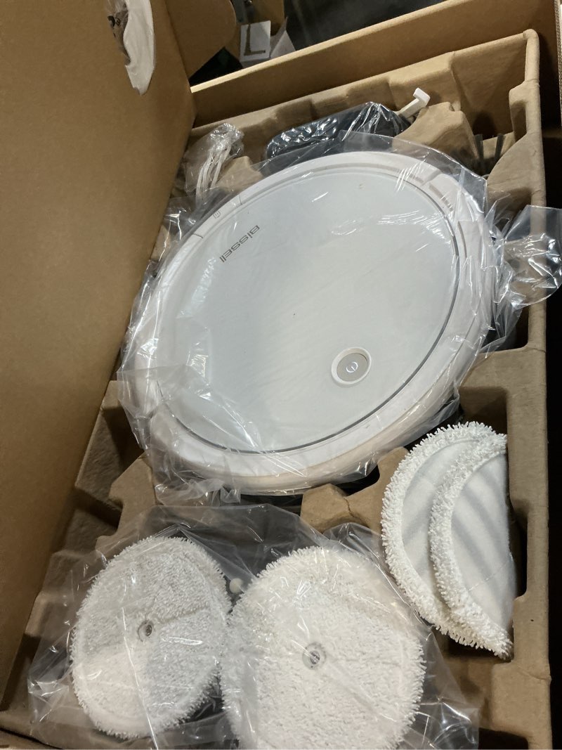 Condition photo showing Good Condition for Bissell SpinWave Pet Robot, 2-in-1 Wet Mop and Dry Robot Vacuum, WiFi Connected with Structured Navigation, 3347