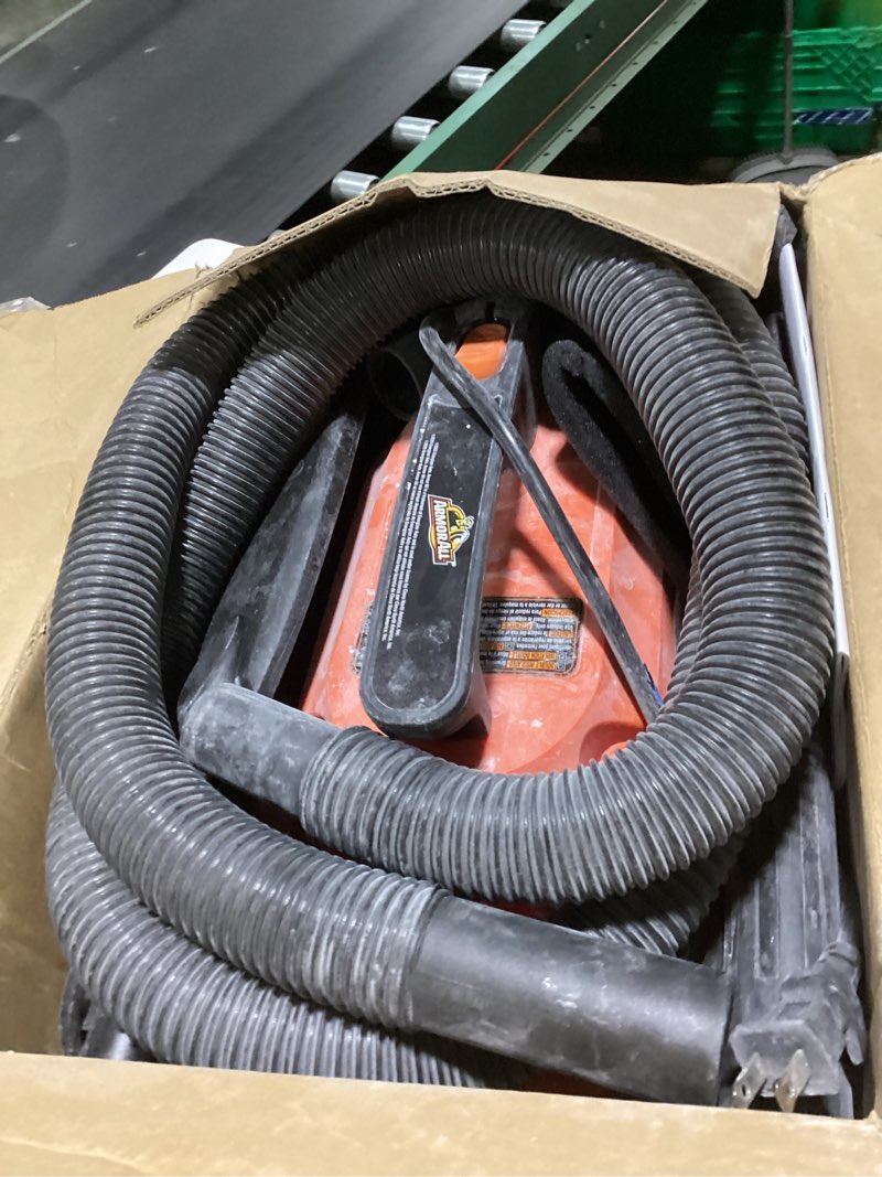 Condition photo showing Good Condition for armor all aa255w wet/dry utility vac 2.5 gallon, 2.5-gallon,120 volts (ac), orange/black update 2.5 gal