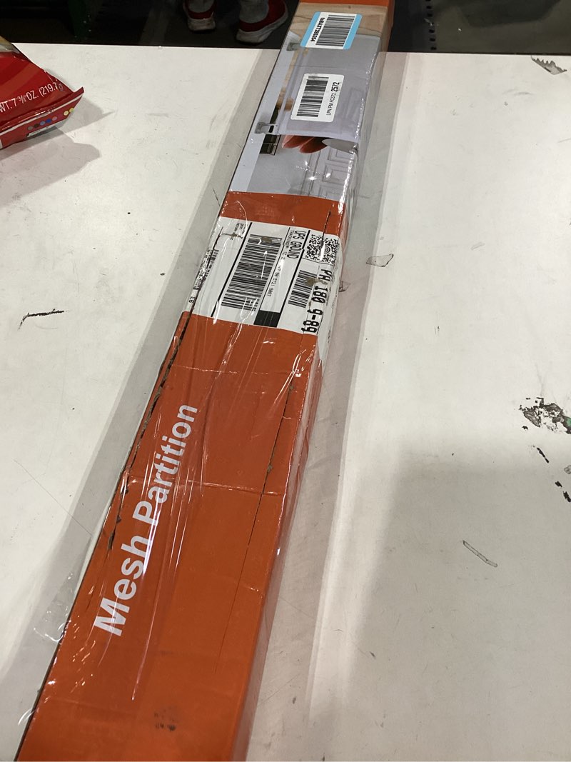 Condition photo showing Good Condition for Retractable Baby Gates with Door 55" Wide Retractable Dog Gate with Pet Door Outdoor Retractable Gat