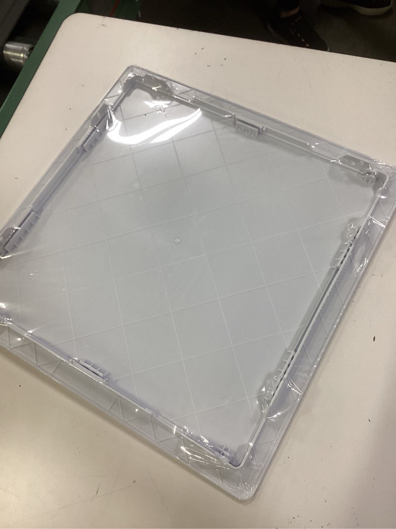 Condition photo showing Good Condition for plumbing access panel for drywall 16 x 16 inch plastic access door removable wall access panel ceiling reinforced hinged durable white