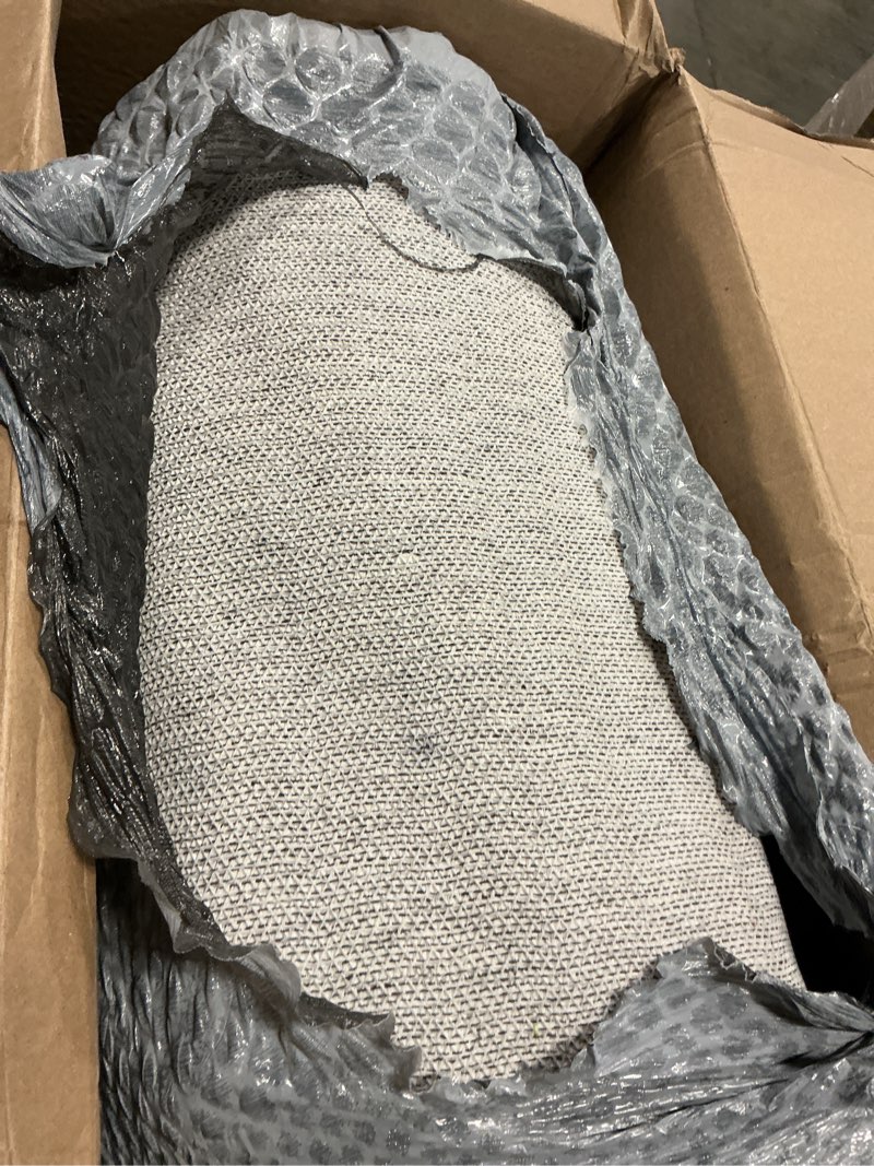 Condition photo showing As Is for casrage 6'x9' area rugs washable,green rug for living room bedroom kitchen,large boho vintage bohemian distressed carpet non slip,floral 6'x9' new green