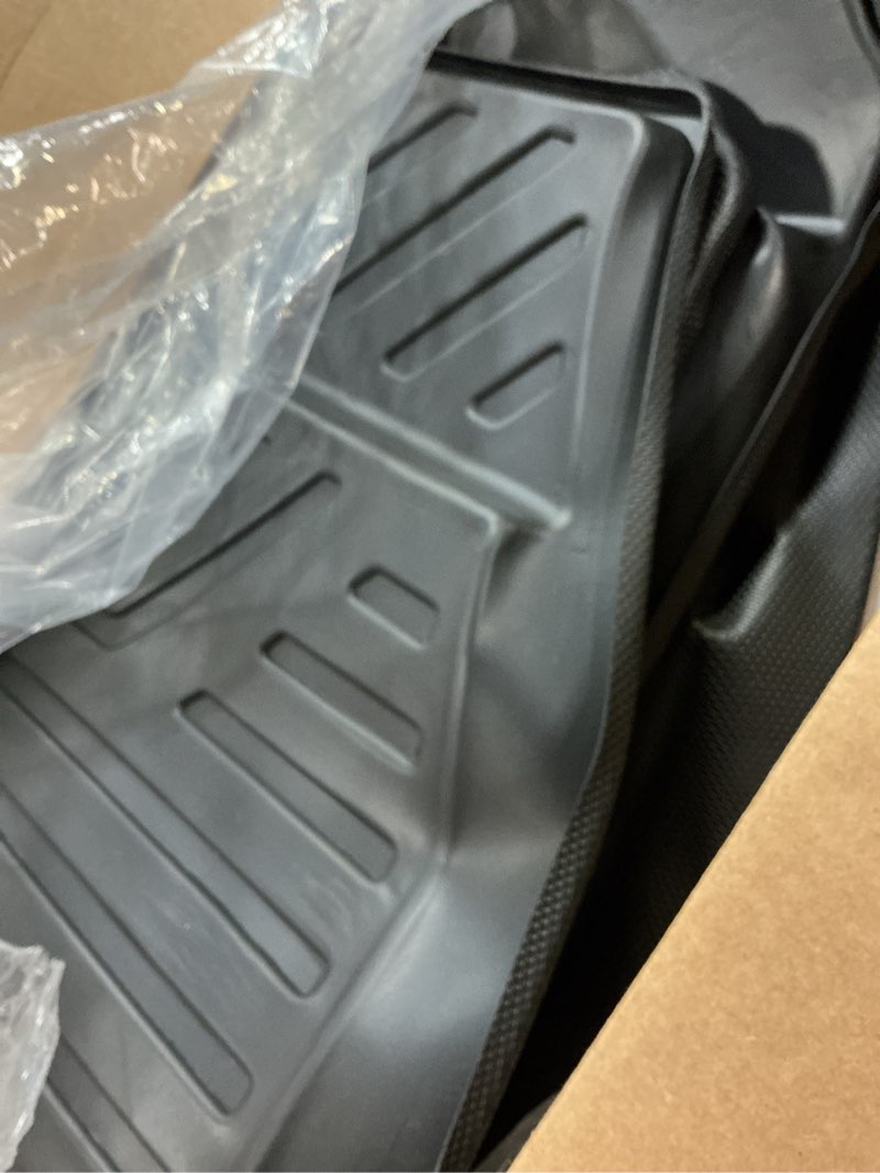 Condition photo showing Good Condition for mixsuper custom fit cargo liner for 2017-2023 tesla model 3, all weather trunk mat durable 3d upgrade anti-slip rear trunk liner cargo mat black