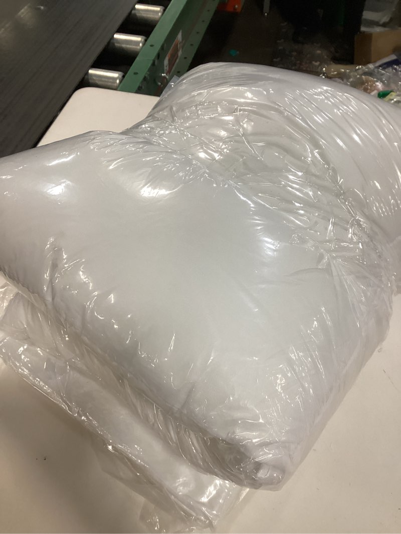 Condition photo showing Good Condition for EDOW Throw Pillow Inserts, Set of 2 Lightweight Down Alternative Polyester Pillow, Couch Cushion, Sham Stuffer, Machine Washable. (White, 16x16) 16\"x16\"