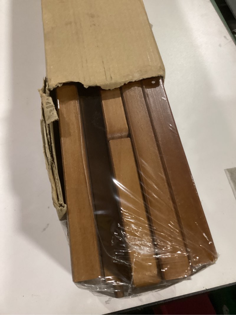 Condition photo showing New/Like New for AZSKY Nursery Shelves Light Walnut Floating Book Shelf Organizer for Baby Nursery Décor Wall Book Shelves for Kids Room 24 Inch Wood Wall Ledge Shelves for Bathroom Kitchen Spice Rack a Set of 3 Light Walnut 24Inch