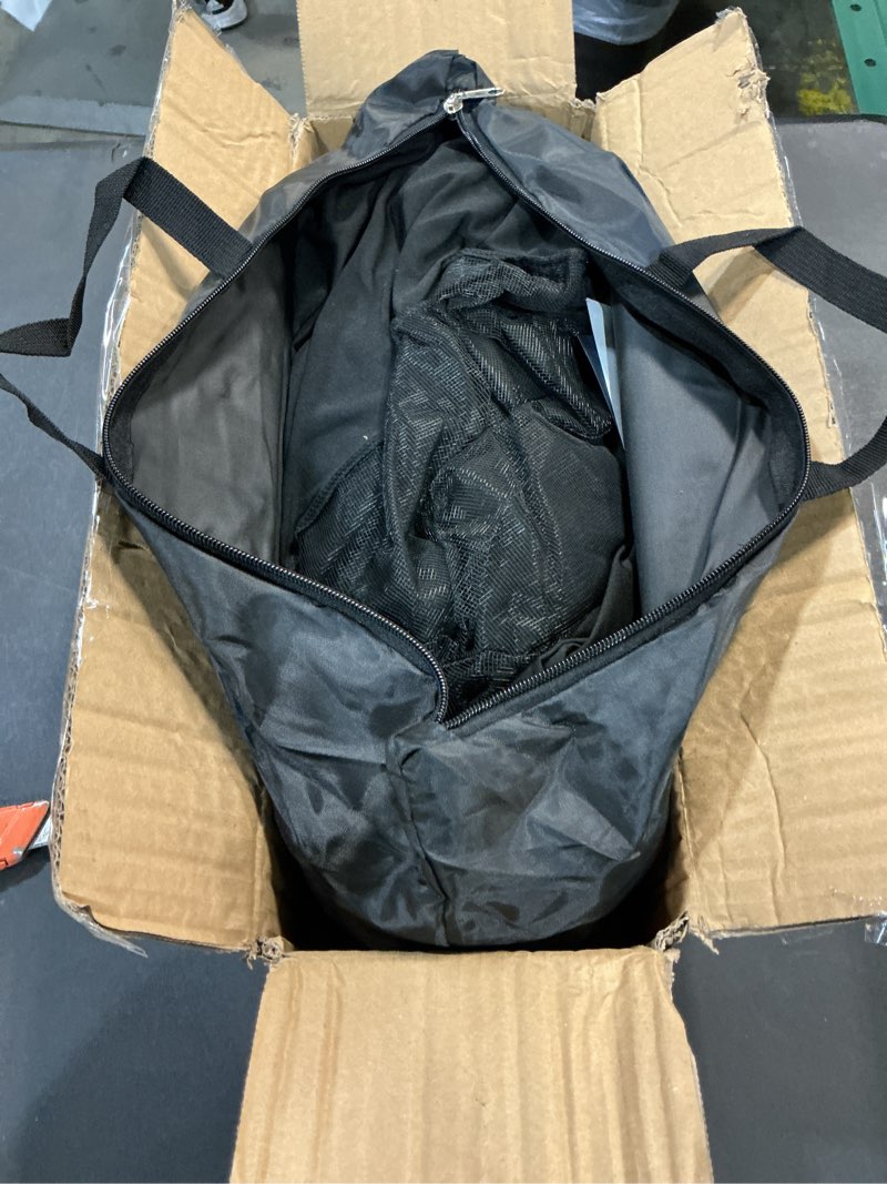 Condition photo showing Good Condition for blackout tent for pack and play, 95% light blocking portable sleep pod, easy setup no tools, pack n play cover fits standard playards, travel canopy with monitor pouch, black 53"x37"x55"