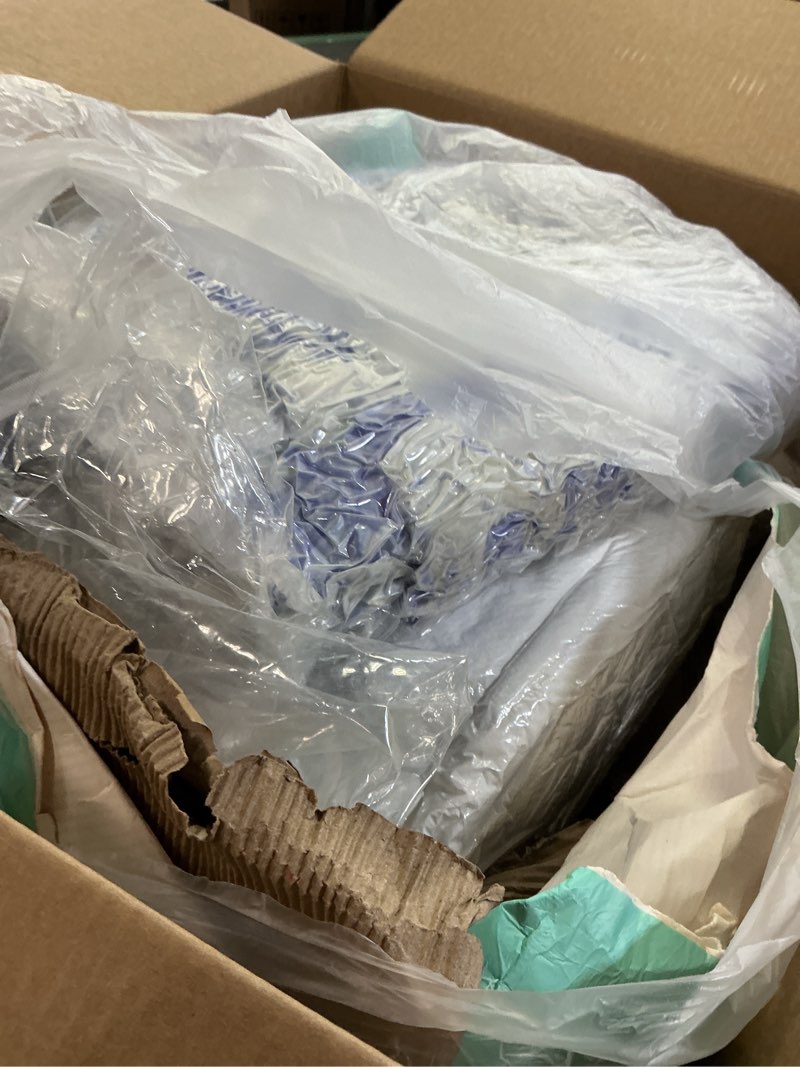 Condition photo showing New/Like New for Dual Layer 4 Inch Memory Foam Mattress Topper Queen - 2 Inch Gel Memory Foam and 2 Inch Pillow Top Mattress Pad, 7-Zone Egg Crate Mattress Topper