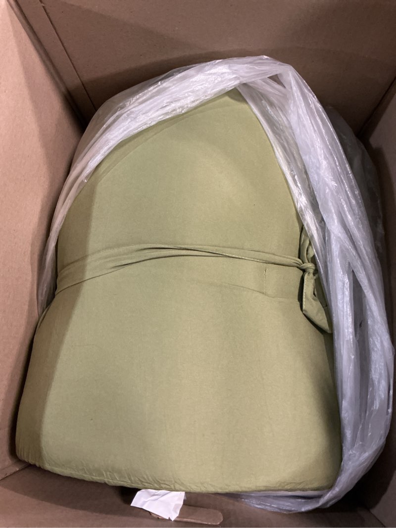 Condition photo showing Good Condition for mollydot japanese floor futon mattress queen size 60"x 80", foldable floor bed mattress, portable tatami mat sleeping pad, folding futon cushion, roll up floor lounger for guest room dormitory (green) green queen(80"l x 60"w x 2.5"th)