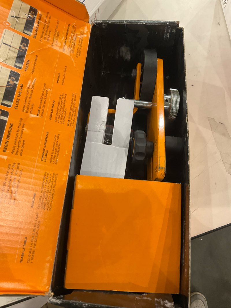 Camo lever board bender & locking tool