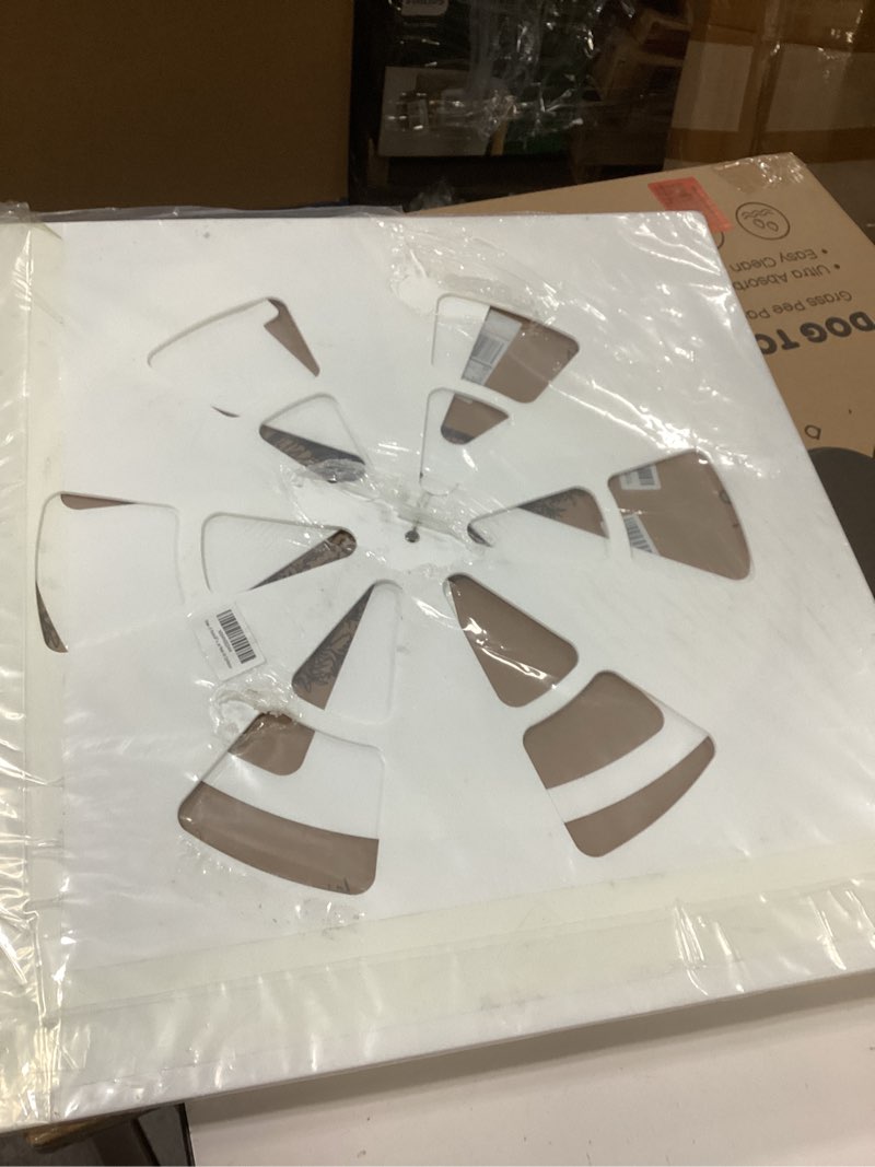 Condition photo showing Good Condition for (1 Pack)-24" x 24" Adjustable Office Vent Cover - Durable,For Flat Office Ceiling Vents Ceiling Air Deflector for Conditioner or Heat Air Deflector Magnetic Size approximately: 24.75X24.75IN
