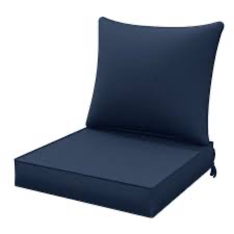 (Similar )Wynee Outdoor Deep Seat Cushion Set Outdoor Patio Chair Cushions