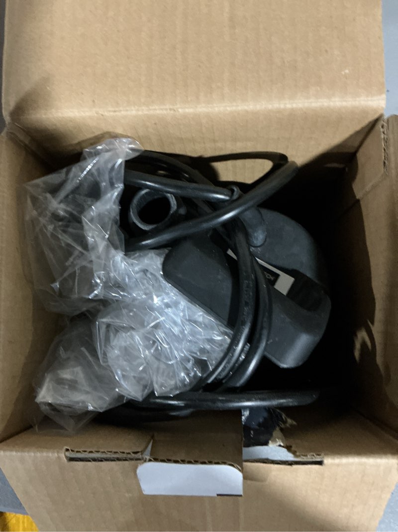 Condition photo showing As Is for utilitech 1/6-hp 115-volt 25-gpm thermoplastic submersible utility pump