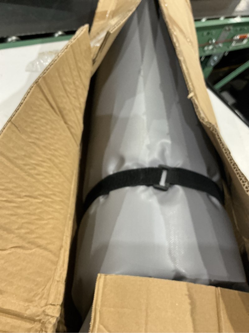 Condition photo showing Good Condition for 2nd gen 95 x 52 inch gary soundproof sound absorbing blanket noise barrier acoustic solution application for construction site outdoor concert machinery shop gray 2nd gen