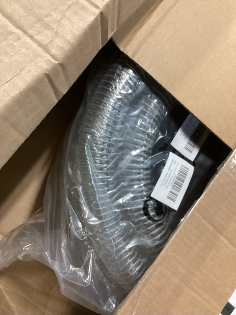 Condition photo showing New/Like New for davco 1-1/2" id x 25 ft pvc reinforced tubing with spiral steel wire, high pressure flexible vinyl hose heavy duty clear suction tube,non-toxic, vacuum dust collection pipe 1-1/2"id 25 feet