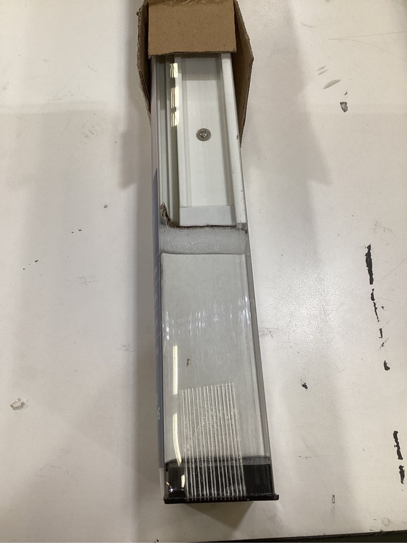 Condition photo showing As Is for motorized blinds with valance remote control upgraded smart blackout roller shades electric automatic window blinds for windows blinds & shade.(white,30" wx72 h) e-white 30"w x 72"h