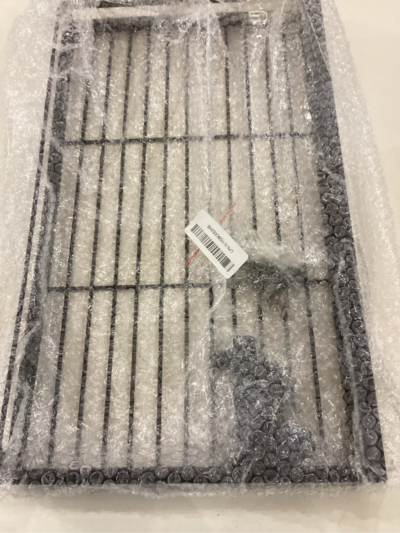 Resin Shelf Accessory Outdoor Sheds Storage, 16" x 8" x 2", for Suncast Select Outdoor Shed Models with EZ Bolt Assembly Black, 2-Pack