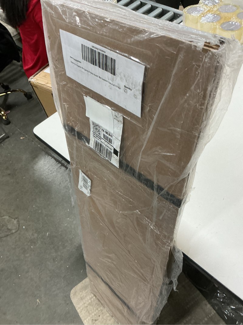 Condition photo showing As Is for Imperius Foldable Box Spring, Bunkie Board, Bed Support Slats,Full 53"x74"