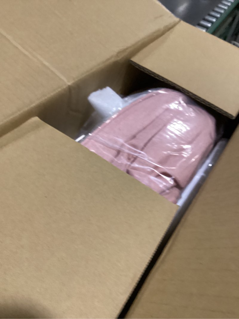 Condition photo showing As Is for Baby Swing for Infants, Portable Electric Baby Swings with Bluetooth, 5 Swing Speed, 10 Lullabies, 5-Point Harness, Remote Control & Touch Panel - Infant Swing for Indoor & Outdoor Use, Pink