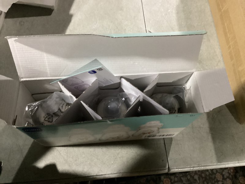 Condition photo showing Good Condition for MAM Premium Glass Baby Bottles, Easy Switch Between Breast and Bottle, Feel Good Slow Flow, Newborn Essentials Must Have, 0+ Months, BPA Free, 6oz, Unisex, 3 Pack 6oz 3 Count (Pack of 1) Cotton