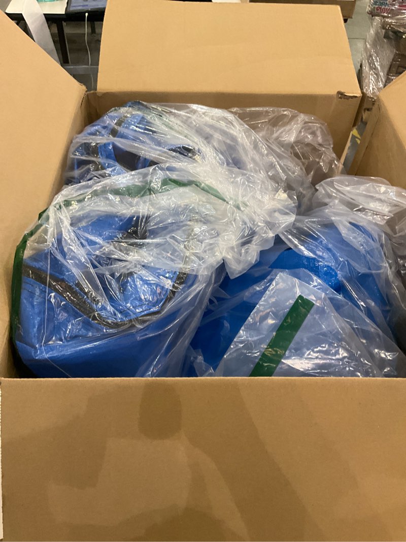 Condition photo showing New/Like New for TICONN Mattress Bags for Moving, Heavy Duty King Mattress Cover Storage Bag with Full-Around Handle and Adjustable Buckles (Blue, King) Blue King