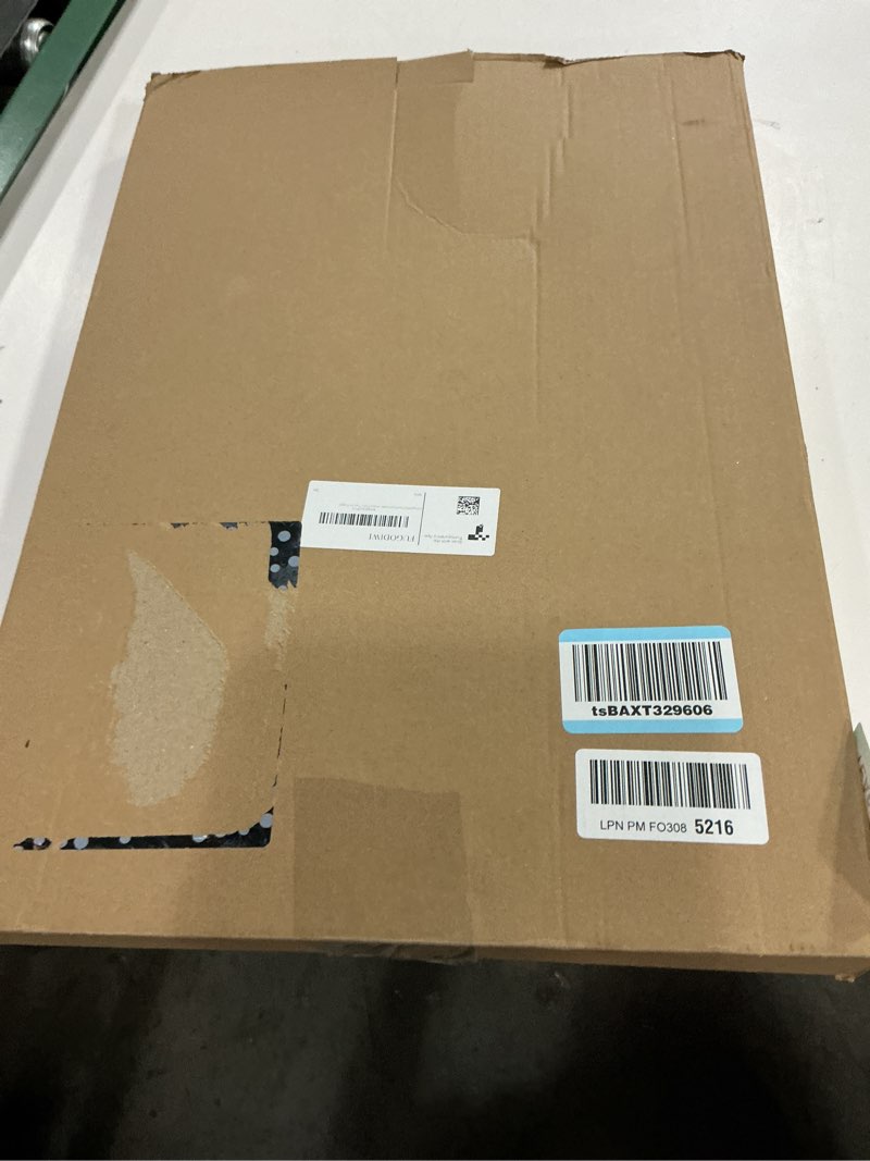 Condition photo showing New/Like New for pee pad holder, indoor potty tray for puppy and small size dog with pee wall, non-skid feet, 20 * 15.4 * 1.4 inch (large)