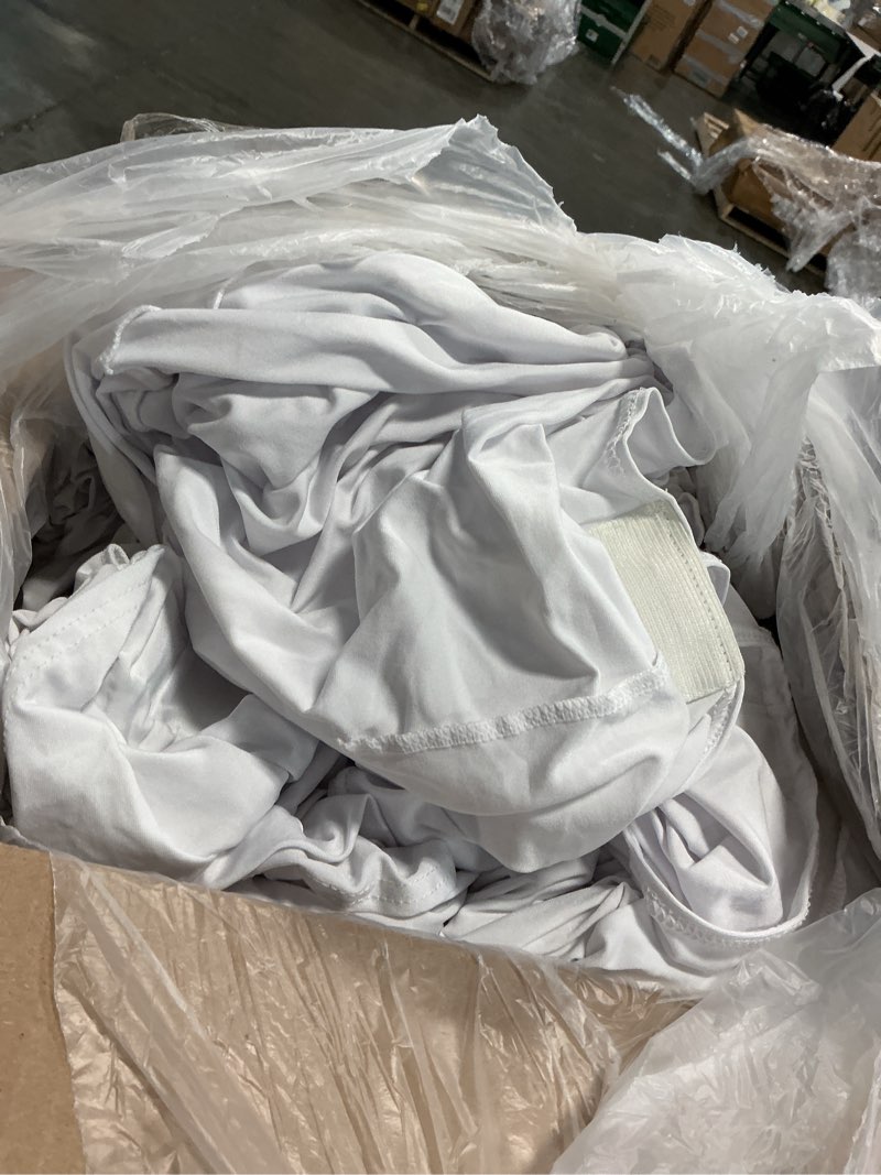 Condition photo showing As Is for PlushDeluxe Premium Bamboo Mattress Protector – Queen Size, Waterproof, & Ultra Soft Breathable Noiseless Washable Bed Mattress Cover for Comfort & Protection - White