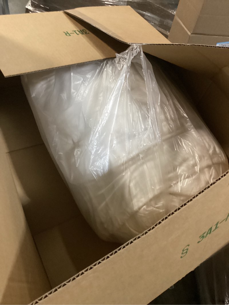 Condition photo showing Good Condition for APSMILE Oversized King Luxury 100% Organic Cotton All Season Down Feather Fibers Comforter, High Fill-Power Medium Warmth Duvet Insert (120x98, Ivory White) Oversized King Ivory White / Medium Warmth