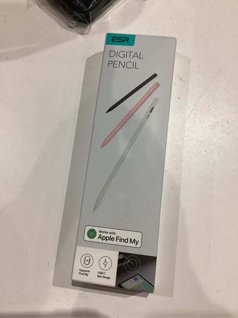 Condition photo showing Good Condition for ESR Geo Digital iPad Pencil Findmy Compatible with Apple iPad 2018-2025,with Easy Shortcuts for Apple iPad A16/10/9/8 & Air 13/11 & Pro 12.9/13/11 & Mini 7/6/5,White(No Wireless Charging)
