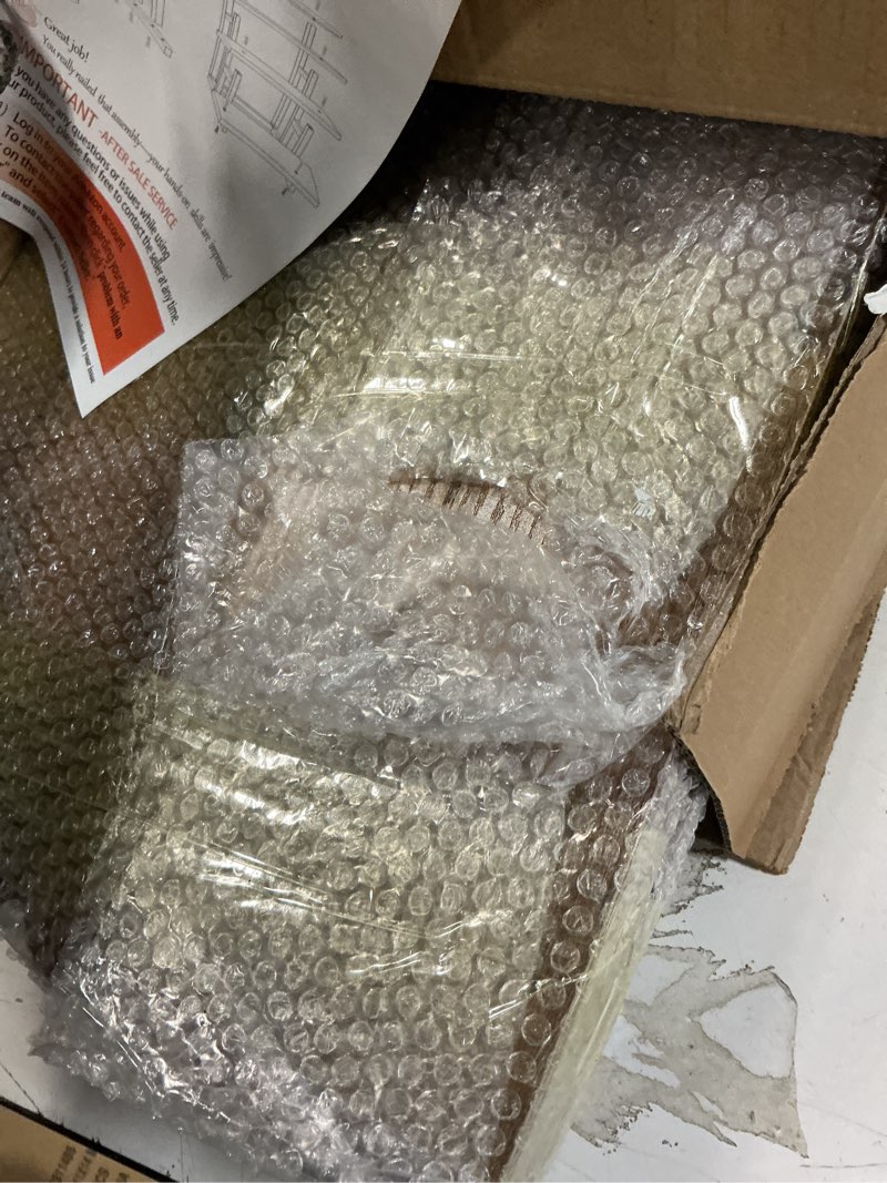 Condition photo showing Good Condition for NN 4 Tier Acrylic Display Risers,Clear Perfume Organizer Stand,Large Cupcake Stand Holder, Dessert Display for Party, Display Shelf for Figure and Collection, Riser Stand for Decoration and Organizer