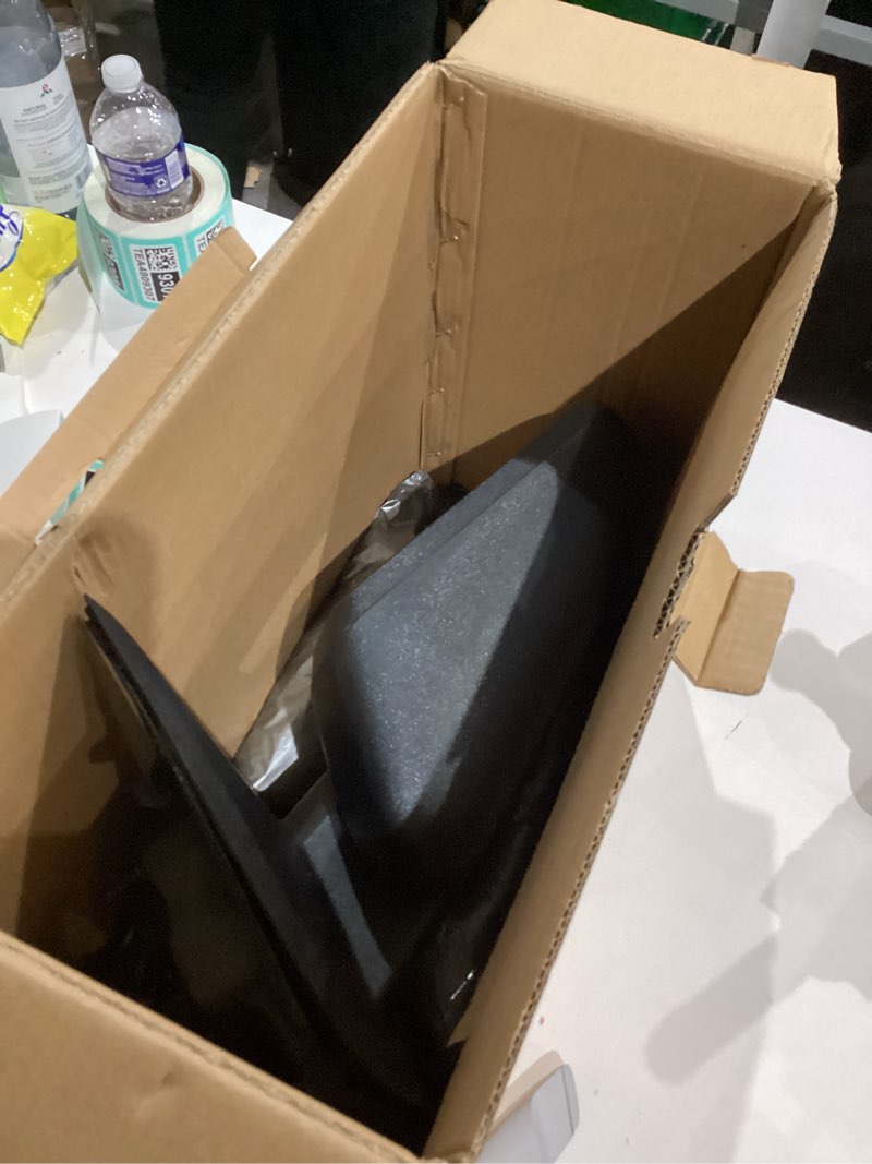 Condition photo showing As Is for RUIANOMG Door Mirror Left Driver Side Replacement For F150 2021-2025, Replace ML3Z17683VA, 7-Pins Bl