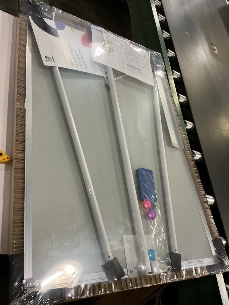 Condition photo showing New/Like New for Easel Whiteboard - Magnetic Portable Dry Erase 36 x 24 Tripod Height Adjustable, 3' x 2' Flipchart Easel Stand White Board for Office or Teaching at Home & Classroom (36x24 White)