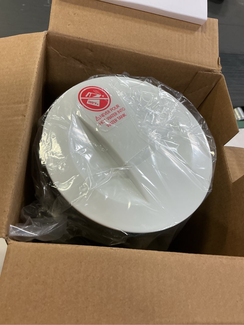 Condition photo showing As Is for Baby Brezza Instant Baby Bottle Warmer - Fast Water Warmer Instantly Dispenses 24/7 in 3 Temperatures, White 1 Count (Pack of 1)