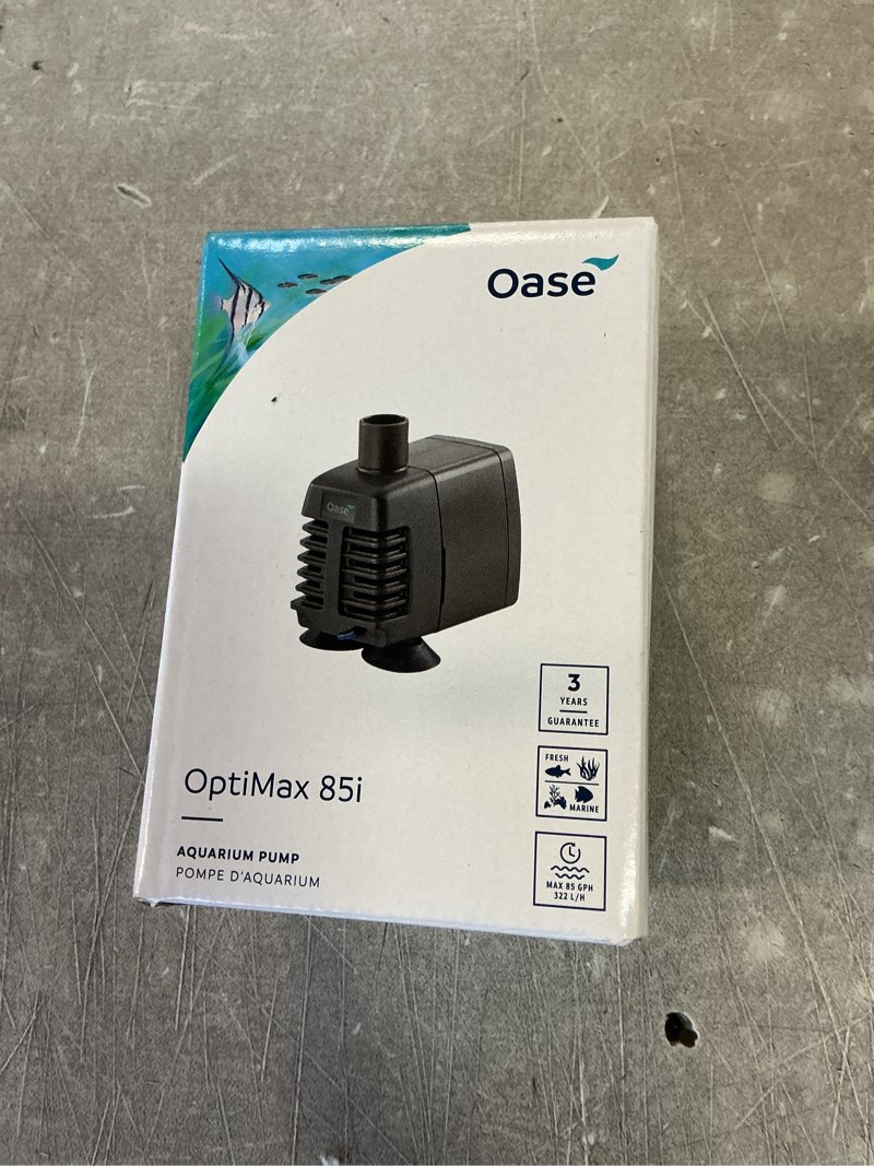 Condition photo showing New/Like New for OASE 49561 OptiMax 85i, Black