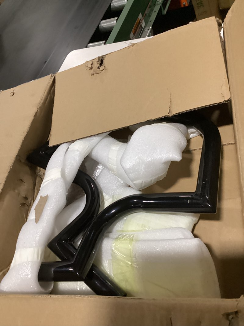 Condition photo showing As Is for crash bar engine guard front highway flat-out bars for honda 750 vt750 vt750c vt750c2f vt400 shadow aero phantom spirit 2004-2025